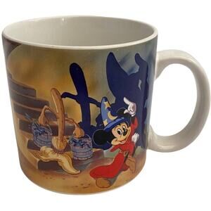 The Walt Disney Company Vintage Mickey Mouse Fantasia Disney Coffee Tea Mug